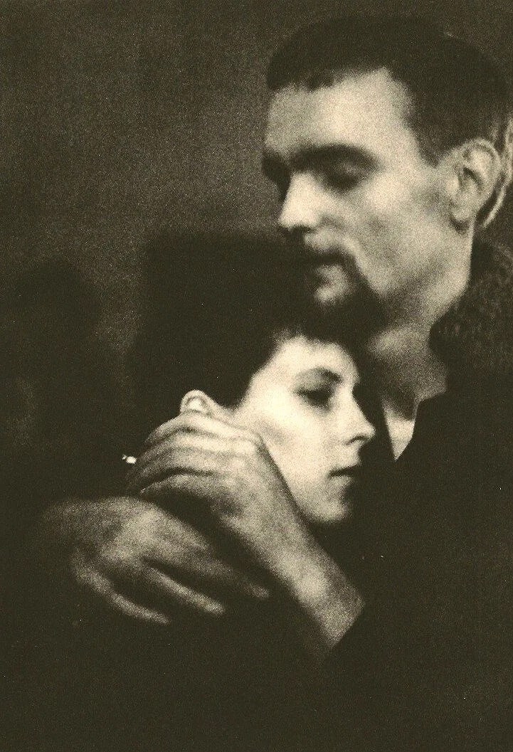 Jean Mounicq (French, b. 1931) Print: Jean Mounicq (French, b. 1931) Print. Embrace. Printed in 1961. 7.00 x 10.50 inches Not hand-signed unless otherwise stated. Photomechanical Print. Lots that contain nudity have been partially