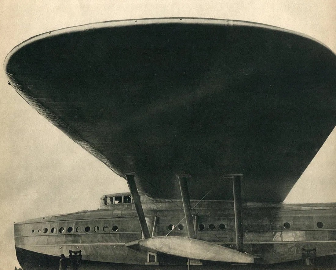 Photo-Berlin Union Print: Photo-Berlin Union Print. Aeroplane. Printed in 1930. 8.50 x 6.50 inches Not hand-signed unless otherwise stated. Photomechanical Print. Lots that contain nudity have been partially obscured in the li