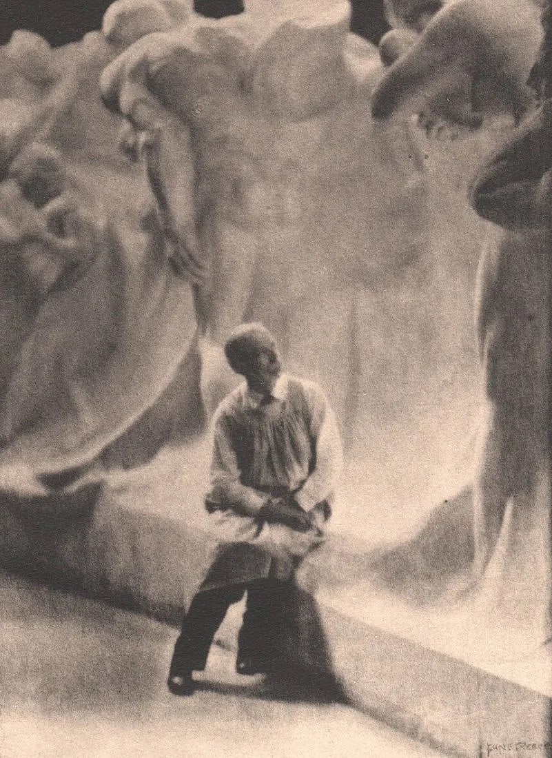 Jane Reece (American, 1868-1961) Print: Jane Reece (American, 1868-1961) Print. Sculptor Lorado Taft. Printed in 1929. 6.00 x 8.00 inches Not hand-signed unless otherwise stated. Photomechanical Print. Lots that contain nudity have been