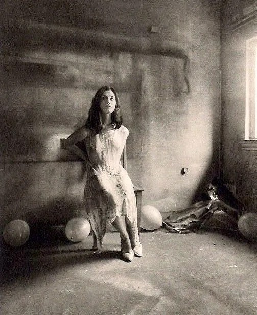 Karin Szekessy (German, b. 1938) Print: Karin Szekessy (German, b. 1938) Print. Woman in Dress. Printed in 1969.5.00 x 5.50 inches Not hand-signed unless otherwise stated. Photomechanical Print. Lots that contain nudity have been partially