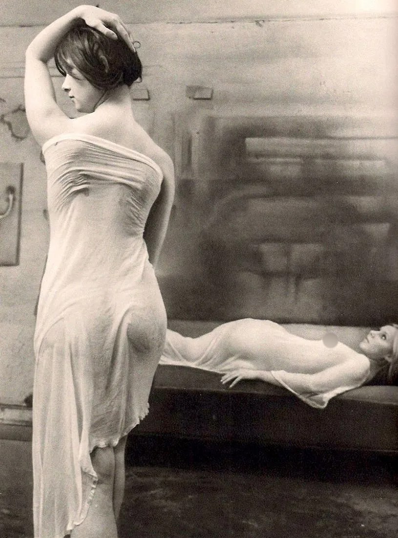 Karin Szekessy (German, b. 1938) Print: Karin Szekessy (German, b. 1938) Print. See-Thru X 2. Printed in 1969. 8.50 x 11.00 inches Not hand-signed unless otherwise stated. Photomechanical Print. Lots that contain nudity have been partially