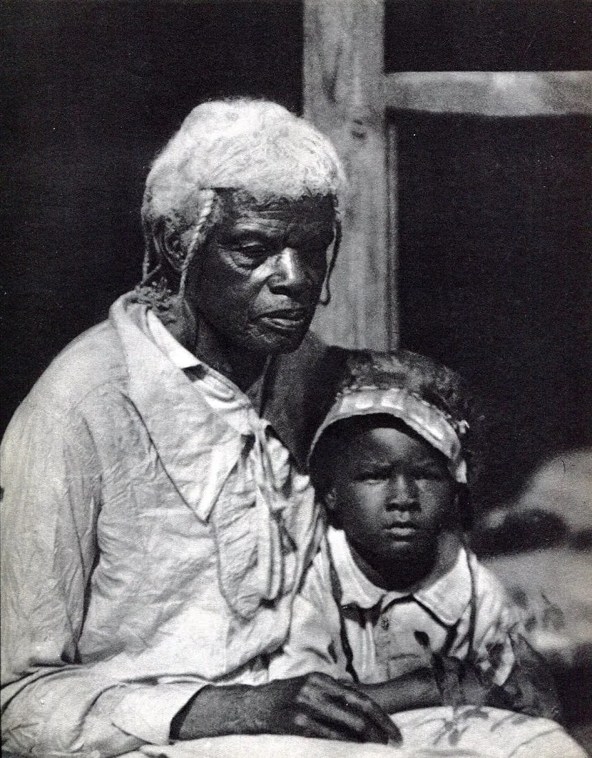 Doris Ulmann (American, 1882-1934) Print: Doris Ulmann (American, 1882-1934) Print. "Woman and Child". Printed in 1931. 9.00 x 11.00 inches Not hand-signed unless otherwise stated. Photomechanical Print. Lots that contain nudity have been