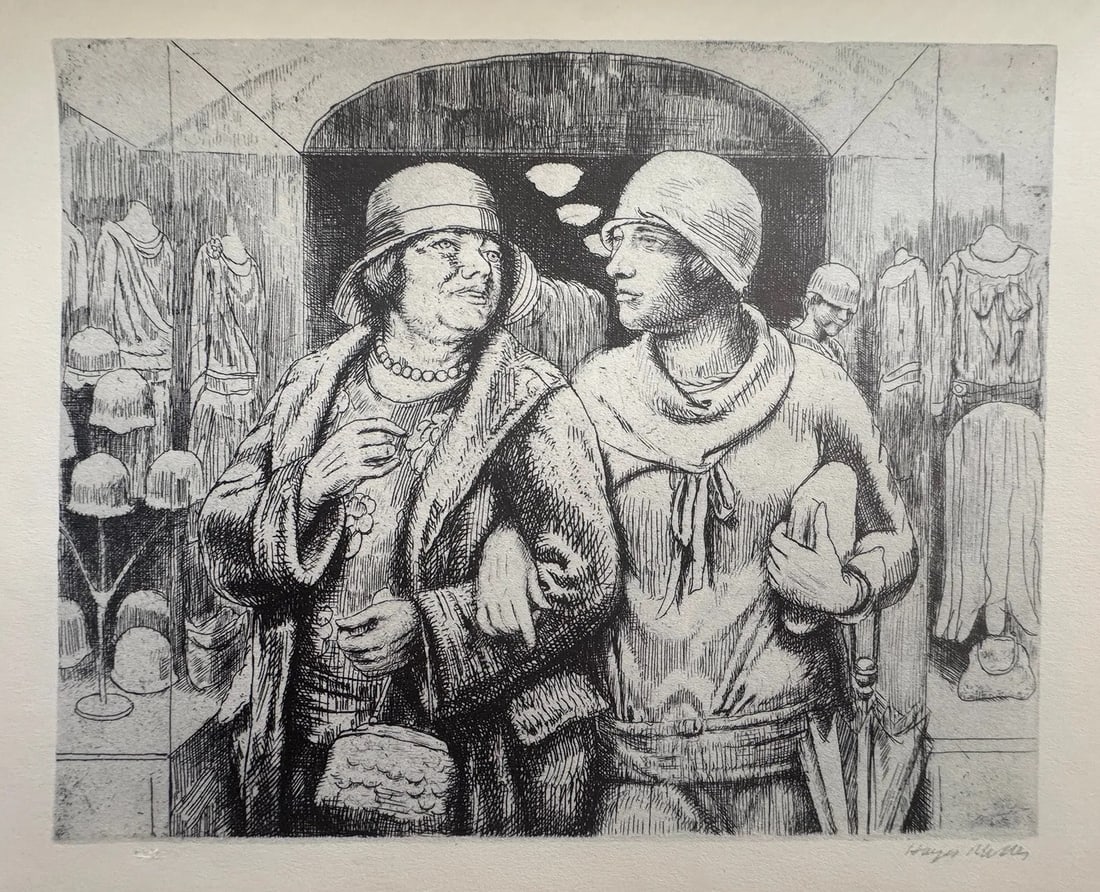 Kenneth Hayes Miller (American, 1876-1952) Print (1 of 4)