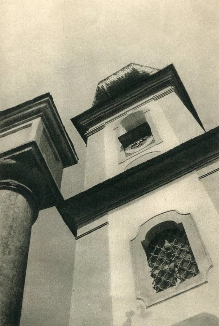 Herbert Bayer (American, 1900-1985) Print: Herbert Bayer (American, 1900-1985) Print. Clock Tower. Printed in 1930. 6.00 x 9.00 inches Not hand-signed unless otherwise stated. Photomechanical Print. Lots that contain nudity have been partially
