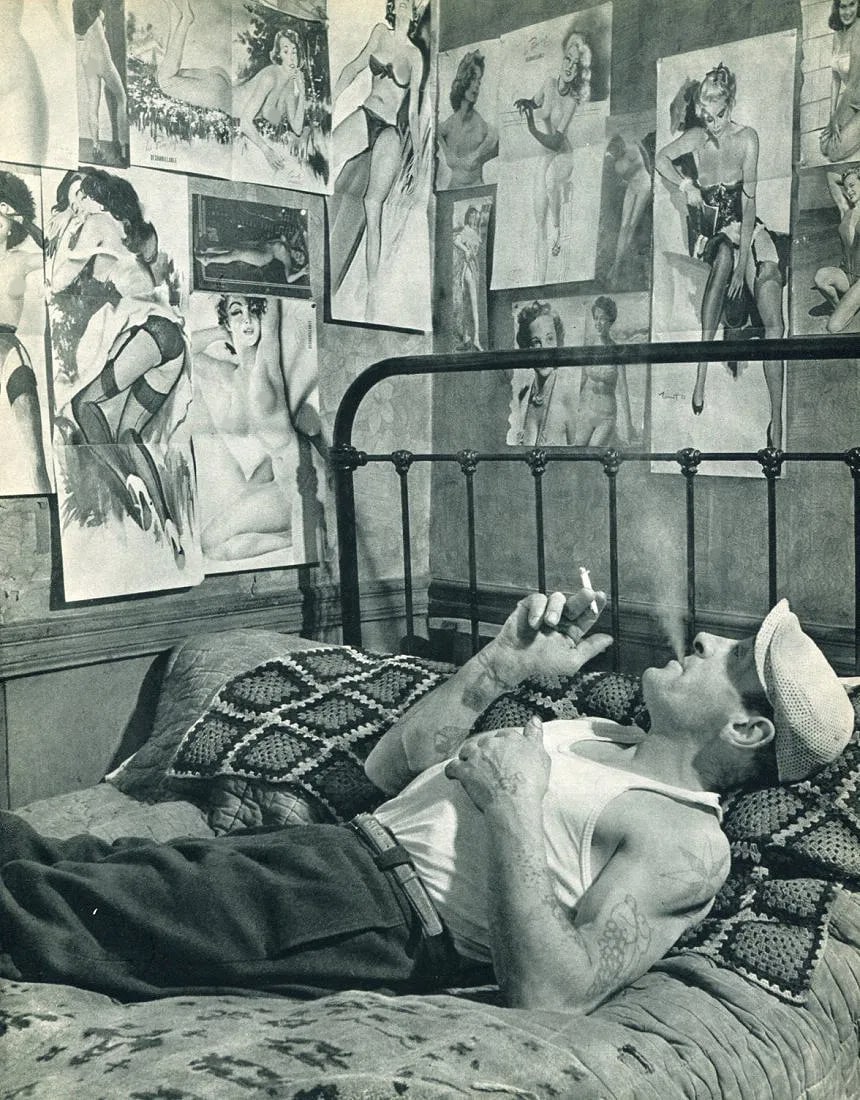 Robert Doisneau (French, 1912-1994) Print: Robert Doisneau (French, 1912-1994) Print. CrŽatures de Rves. Printed in 1956. 8.50 x 10.50 inches Not hand-signed unless otherwise stated. Photomechanical Print. Lots that contain nudity have been p