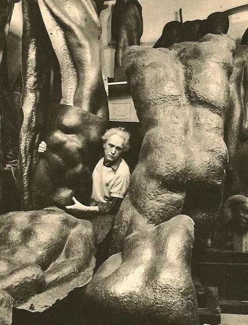 Albert Fenn Print: Albert Fenn Print. Sculptor. Printed in 1961.5.00 x 6.50 inches Not hand-signed unless otherwise stated. Photomechanical Print. Lots that contain nudity have been partially obscured in the listing; un