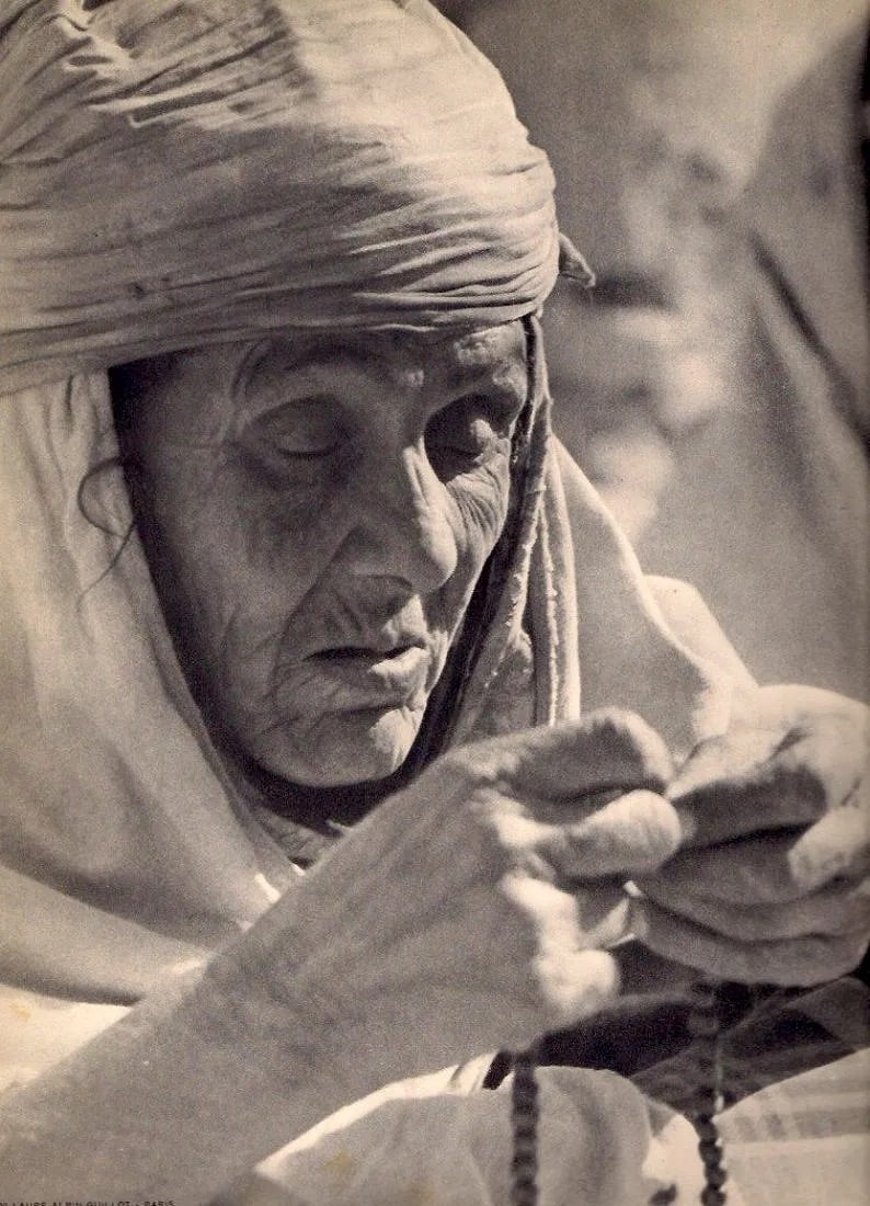Laure Albin-Guillot (French, 1879-1962)Print: Laure Albin-Guillot (French, 1879-1962)Print. Laure-Beads. Printed in 1935. 9.00 x 11.00 inches Not hand-signed unless otherwise stated. Photomechanical Print. Lots that contain nudity have been