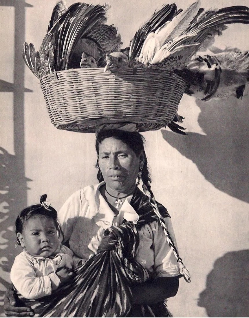 Estelle Campbell Print: Estelle Campbell Print. Guatemalan Mother and Child. Printed in 1939. 9.00 x 11.00 inches Not hand-signed unless otherwise stated. Photomechanical Print. Lots that contain nudity have been partially