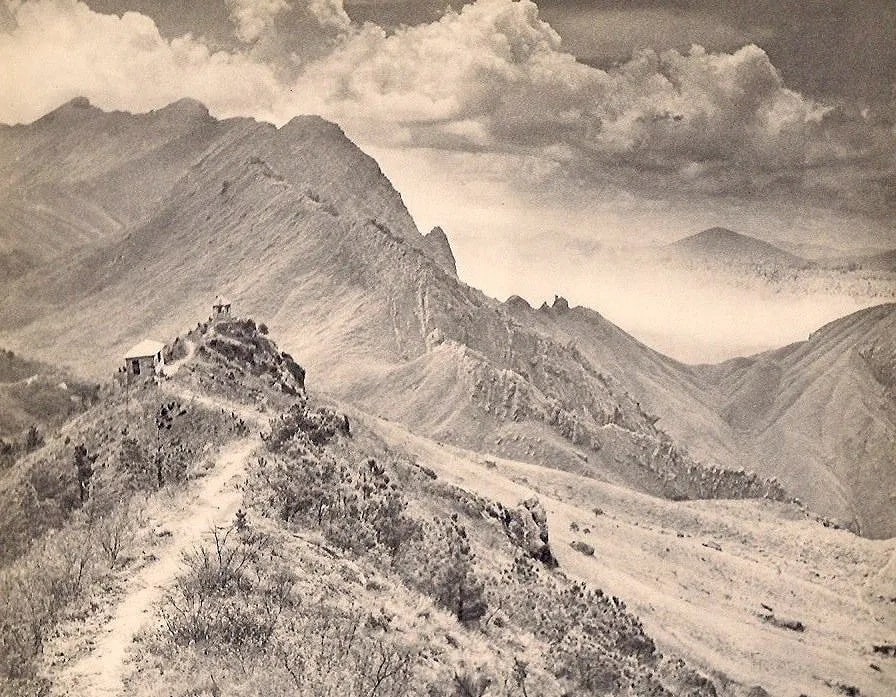 San Ching Long Print: San Ching Long Print. Lookout. Printed in 1935. 9.00 x 7.00 inches Not hand-signed unless otherwise stated. Photomechanical Print. Lots that contain nudity have been partially obscured in the listing;