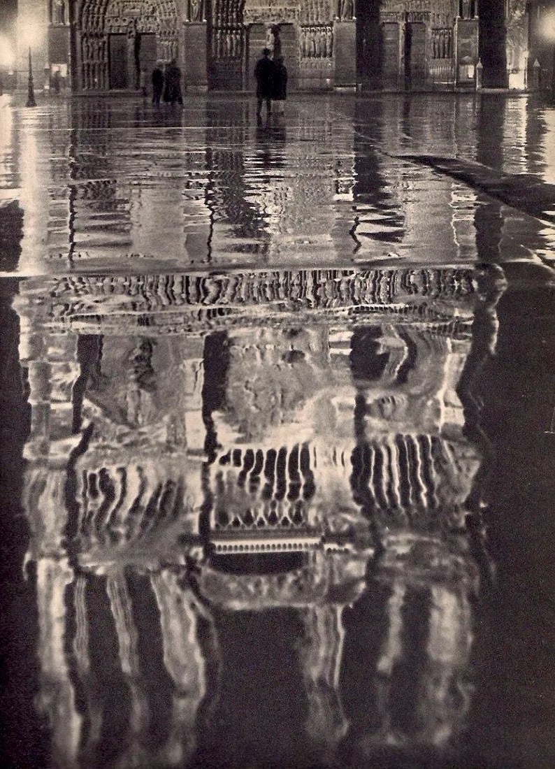 Herbert Harris Print: Herbert Harris Print. Reflection. Printed in 1935. 90 x 11.00 inches Not hand-signed unless otherwise stated. Photomechanical Print. Lots that contain nudity have been partially obscured in the