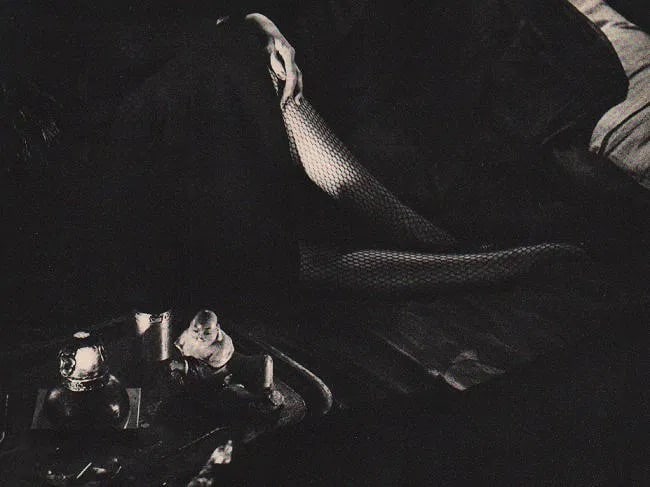 Brassai (French, 1899- 1984) Print: Brassai (French, 1899- 1984) Print. Opium Den. Printed in 1933. 7.00 x 9.00 inches. Not hand-signed unless otherwise stated. Photomechanical Print. Lots that contain nudity have been partially