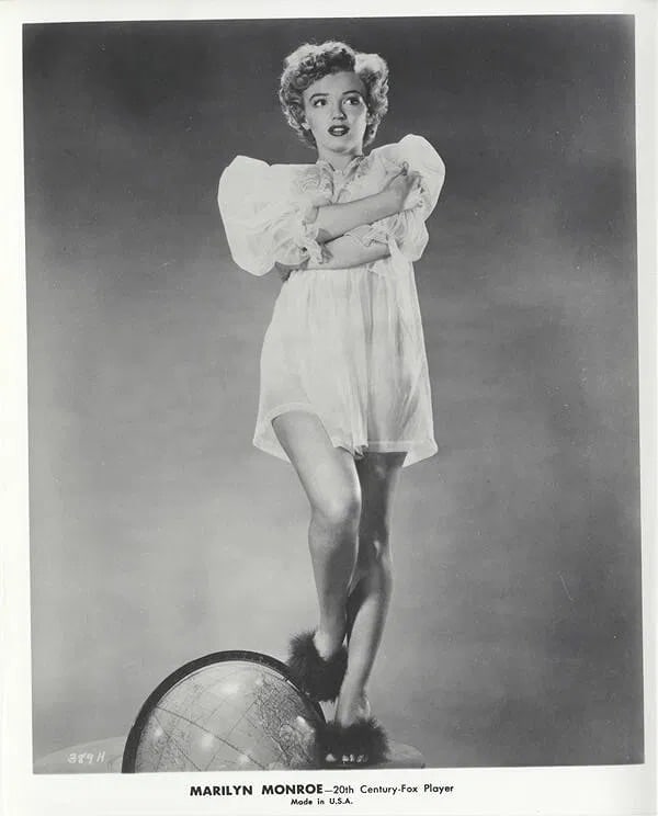 Frank Powolny (American, 1906-1981) Marilyn Monroe Silver Gelatin (1 of 2)