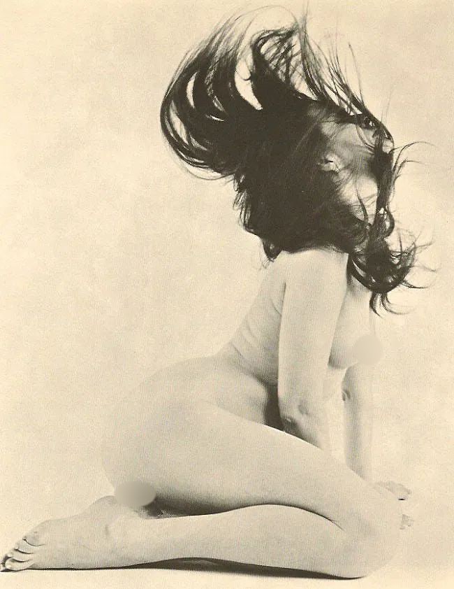 Michael Chassid (French, 1921-2004) Print: Michael Chassid (French, 1921-2004) Print. Nude. Printed in 1964. 7.00 x 9.00 inches. Not hand-signed unless otherwise stated. Photomechanical Print. Lots that contain nudity have been partially