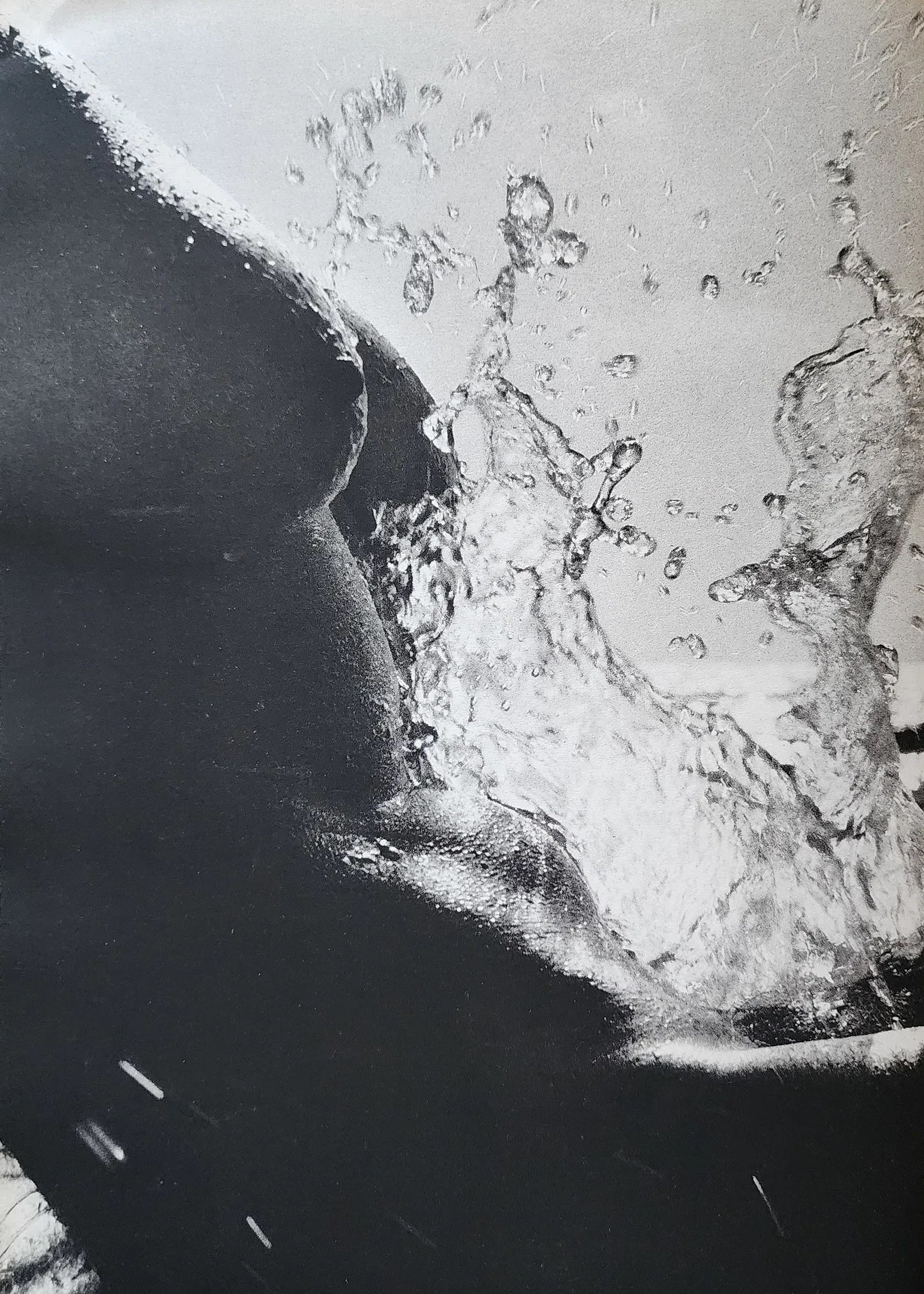 Lucien Clergue (French, 1934-2014) Print: Lucien Clergue (French, 1934-2014) Print. The Beginning, "1973". Printed in 1973, France. 13.00 x 9.00 inches. Photogravure/Heliogravure. Not hand-signed unless otherwise stated. Photomechanical Print