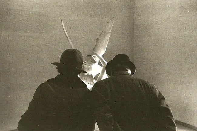 Francois Le Diascorn (France, b. 1947) Print: Francois Le Diascorn (France, b. 1947) Print. Musee du Louvre. Printed in 1996. 7.5" x 5" round inches