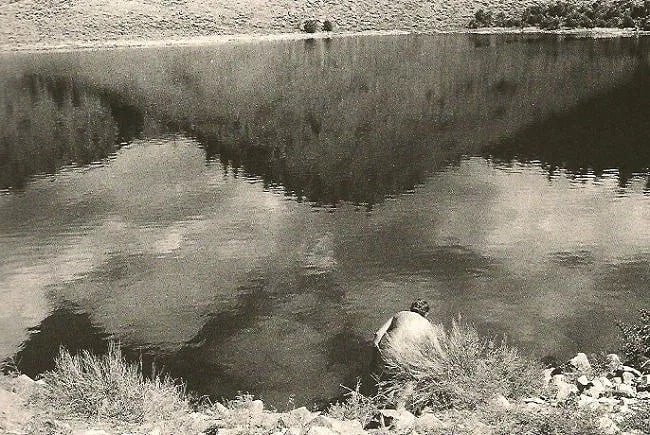 Martino Marangoni (Italian, b. 1950) Print: Martino Marangoni (Italian, b. 1950) Print. Lakeside. Printed in 1990. 6.50 x 5.00 inches. Not hand-signed unless otherwise stated. Photomechanical Print. Lots that contain nudity have been partially