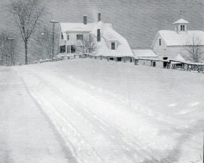 W.B. Post Print: W.B. Post Print. Wintry Weather. Printed in 1905. 5.00 x 4.00 inches. Not hand-signed unless otherwise stated. Photomechanical Print. Lots that contain nudity have been partially obscured in the listi