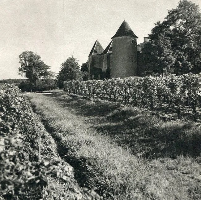 Roger Schall (France, 1904-1995) Print: Roger Schall (France, 1904-1995) Print. Les Vignobles du Chateau-Yquem. Printed in 1950. 6.50 x 6.50 inches. Not hand-signed unless otherwise stated. Photomechanical Print. Lots that contain nudity
