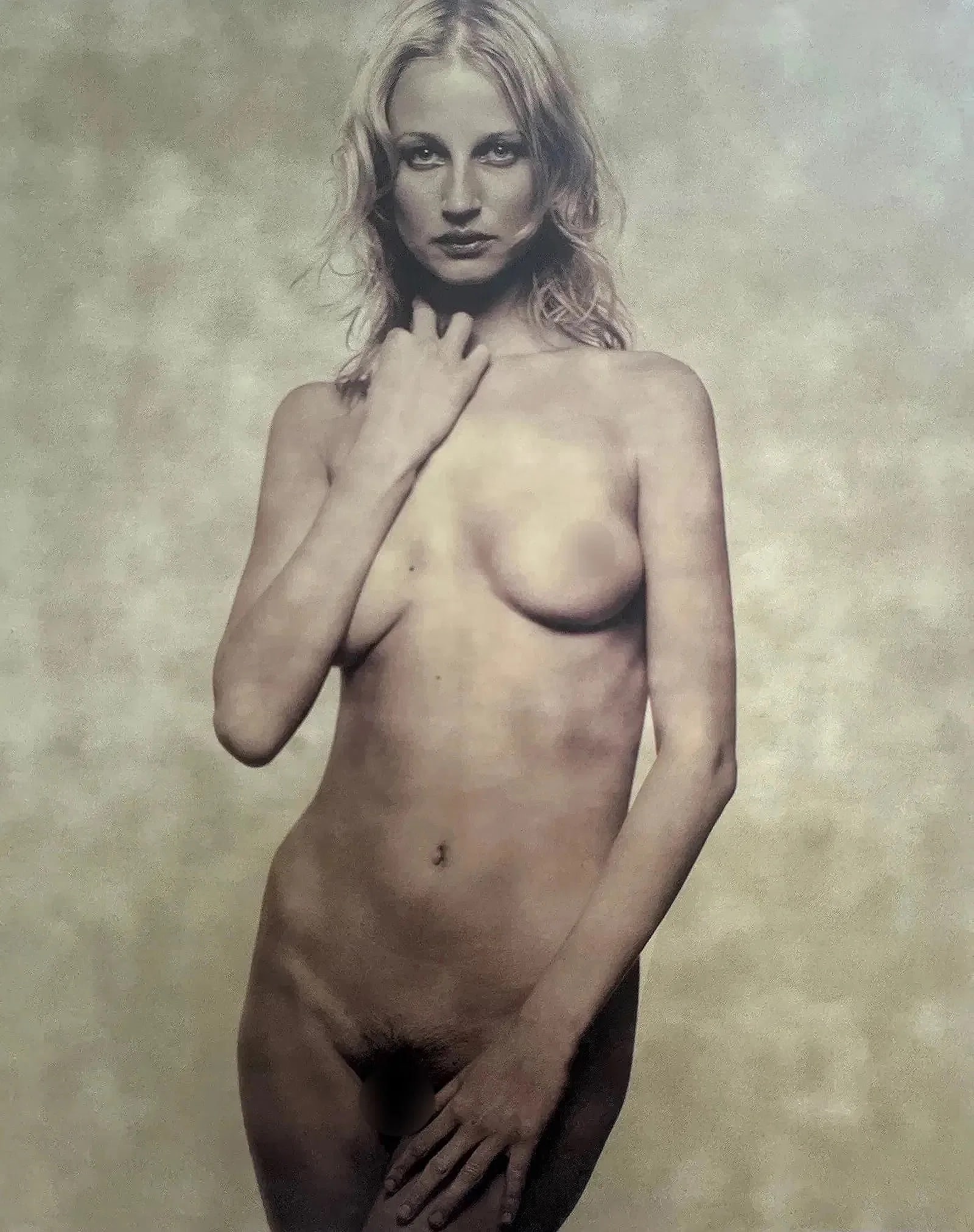 Karl Lagerfeld (German, 1933-2019) Esther Print: Karl Lagerfeld (German, 1933-2019) Esther Print. Printed in 1997. From an edition of 5000. 14.00 x 11.30 inches. Photomechanical Print. Lots that contain nudity have been partially obscured in the