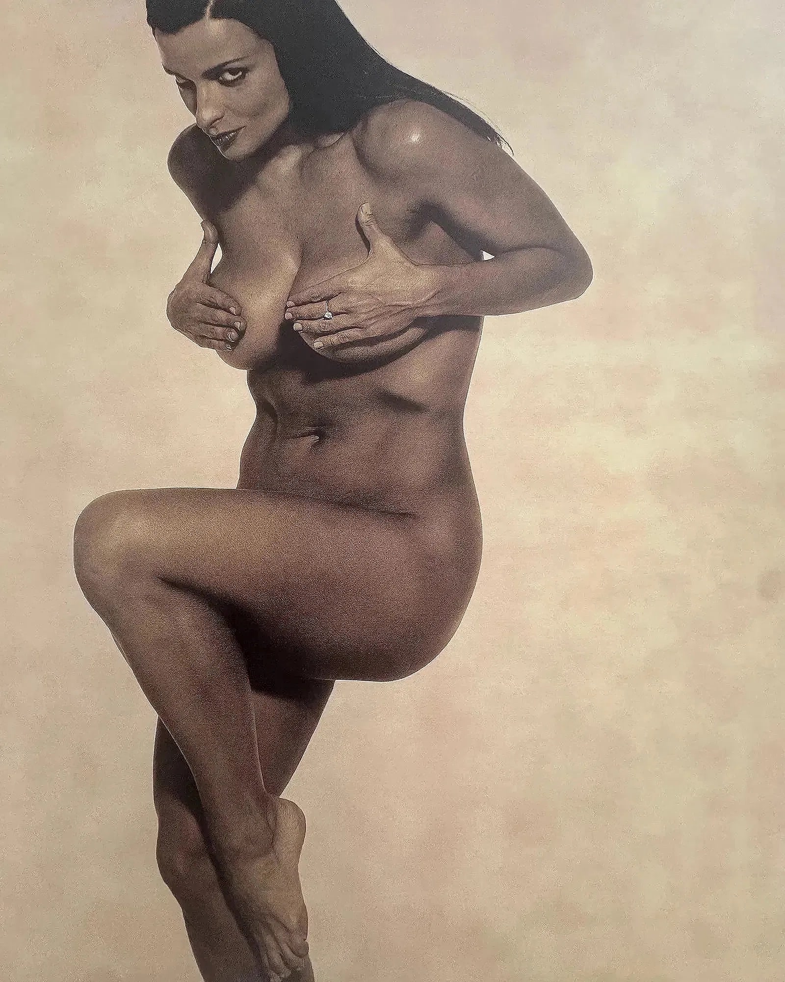 Karl Lagerfeld (German, 1933-2019) Lisa Marie Print: Karl Lagerfeld (German, 1933-2019) Lisa Marie Print. Printed in 1997. From an edition of 5000. 14.00 x 11.30 inches. Unsigned and unnumbered. Photomechanical Print. Lots that contain nudity have been