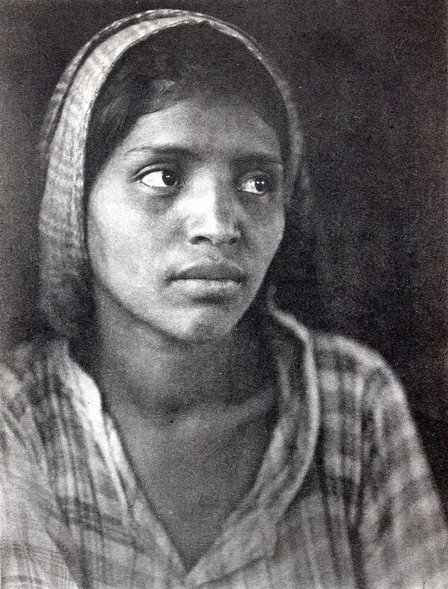Allie F Bramberg Print: Allie F Bramberg Print. Mexican Madonna. Printed in 1926. 7.00 x 9.50 inches. Not hand-signed unless otherwise stated. Photomechanical Print. Lots that contain nudity have been partially obscured in t