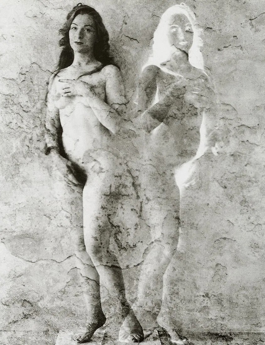 Erwin Blumenfeld (German-American, 1897-1969) Print: Erwin Blumenfeld (German-American, 1897-1969) Print. Margarete Von Sivers, Paris, "1937". Printed in 1999, Hong Kong. 8.50 x 11.00 inches. Photomechanical Print. Lots that contain nudity have been