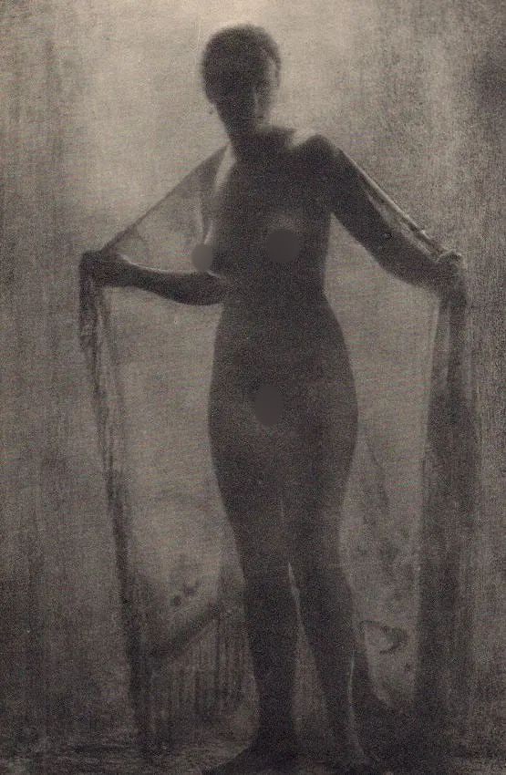 J Dudley-Johnston (British, 1868-1955) Print: J Dudley-Johnston (British, 1868-1955) Print. Le Nuveau Chale. Printed in 1933. 7.50 x 5.50 inches. Not hand-signed unless otherwise stated. Photomechanical Print. Lots that contain nudity have been p