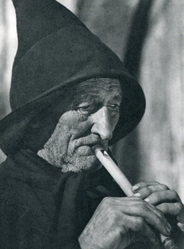 Jose Ortiz Echague (Spanish, 1886-1980) Print: Jose Ortiz Echague (Spanish, 1886-1980) Print. Basque Musician. Printed in 1965. 9.75 x 13.00 inches. Not hand-signed unless otherwise stated. Photomechanical Print. Lots that contain nudity have been