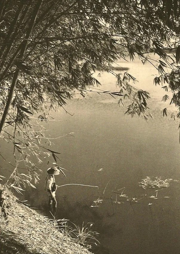 Peter Fuss (American, b. 1932) Print: Peter Fuss (American, b. 1932) Print. Fisherman of the Amazon. Printed in 1937. 6.25 x 8.75 Not hand-signed unless otherwise stated. Photomechanical Print. Lots that contain nudity have been