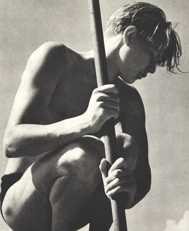 Herbert List (German, 1903-1975) Print: Herbert List (German, 1903-1975) Print. North Sea, "1933". Printed in 1988. 8.00 x 9.00 inches. Not hand-signed unless otherwise stated. Photomechanical Print. Lots that contain nudity have been