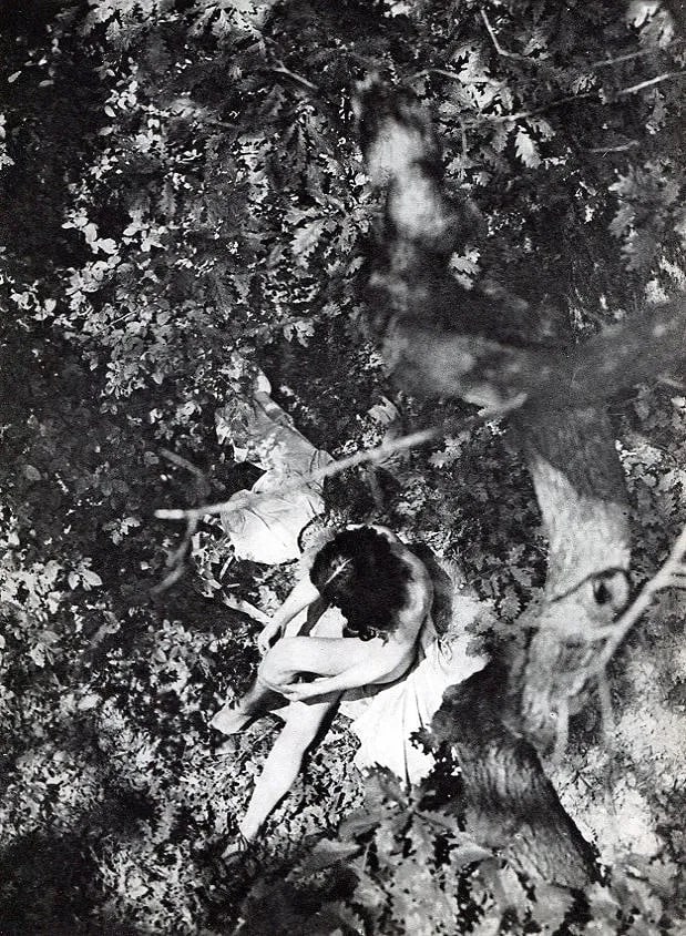 Manninger Print: Manninger Print. "Bird's Eye View". Printed in 1934. 6.00 x 8.00 inches. Not hand-signed unless otherwise stated. Photomechanical Print. Lots that contain nudity have been partially obscured in the li