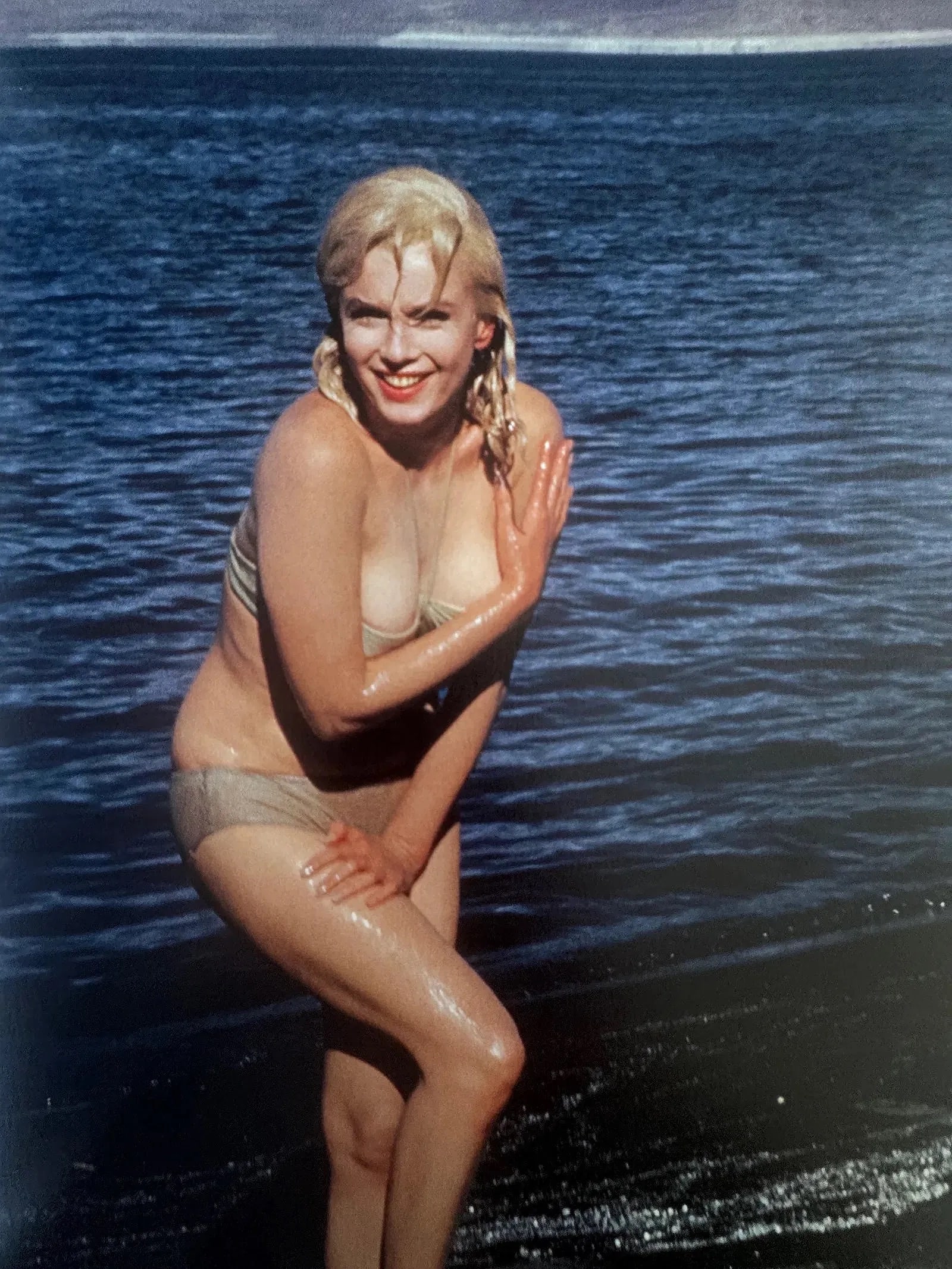 Marilyn Monroe (American, 1926-1962) Print. Taken by Frank Worth.: Eve Arnold (American, 1912-2012) Marilyn Monroe Print. Printed in Belgium. 9.60 x 6.75 inches. Photomechanical Print. Lots that contain nudity have been partially obscured in the listing; unblurred im