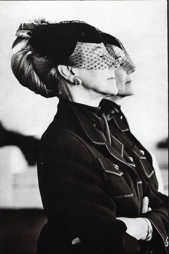 Helmut Newton (German-Australian, 1920-2004) Print: Helmut Newton (German-Australian, 1920-2004) Print. Princesse de Polignac, Paris. Printed in 1985. 6.50 x 9.50 inches. Not hand-signed unless otherwise stated. Photomechanical Print. Lots that