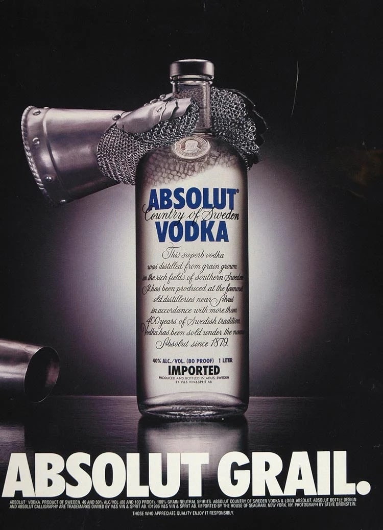 Absolut Advertisment: Absolut Advertisment. Printed in 1996. Not hand-signed unless otherwise stated. Photomechanical Print. Lots that contain nudity have been partially obscured in the listing; unblurred images are