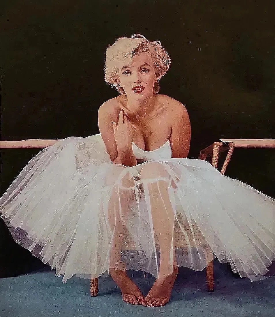 Milton Greene (American, 1922-1985) Marilyn Monroe Print: Milton Greene (American, 1922-1985) Marilyn Monroe Print. New York, '1956". Printed in 1973. 10.25 x 9.00 inches. Photomechanical Print. Lots that contain nudity have been partially obscured in the