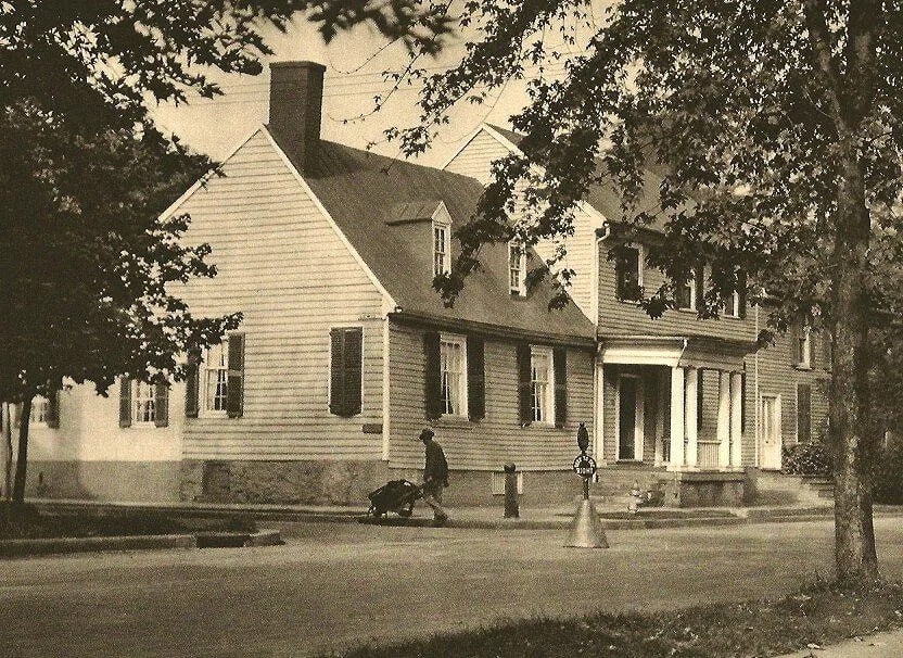 E.O. Hoppé (British, 1878-1972) Print: E.O. Hoppé (British, 1878-1972) Print. Home of George Washingtons Mother. Printed in 1927. 8.25 x 6.00 inches. Not hand-signed unless otherwise stated. Photomechanical Print. Lots that contain