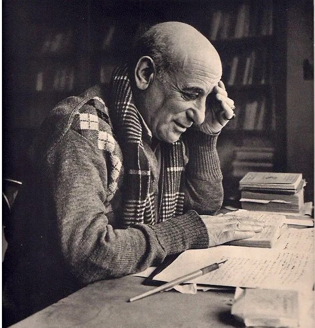 Andre, Rogi (Hungarian-French, 1900-1970) Print: Andre, Rogi (Hungarian-French, 1900-1970) Print. Portrait de Max Jacob. Printed in 1937. 8.50 x 8.50 inches. Not hand-signed unless otherwise stated. Photomechanical Print. Lots that contain nudity ha