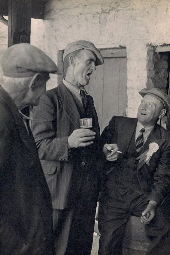 Henri Cartier-Bresson (French, 1908-2004) Print: Cartier-Bresson (French, 1908-2004) Print. At the Pub in Tipperary, Ireland. Printed in 1955. 9.00 x 13.00 inches. Not hand-signed unless otherwise stated. Photomechanical Print. Lots that contain