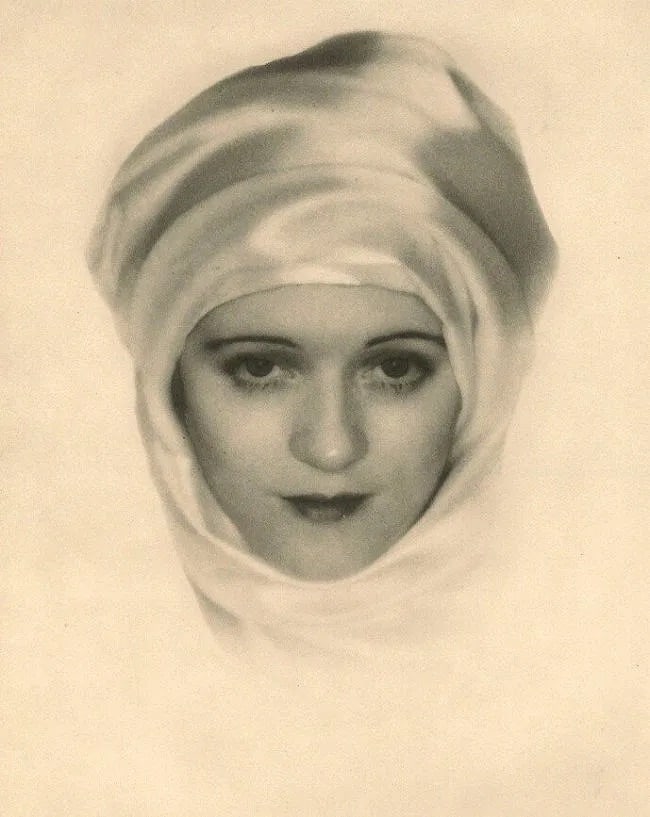 Fred Peel Print: Fred Peel Print. Lady in White. Printed in 1937. 7.00 x 9.00 inches. Not hand-signed unless otherwise stated. Photomechanical Print. Lots that contain nudity have been partially obscured in the