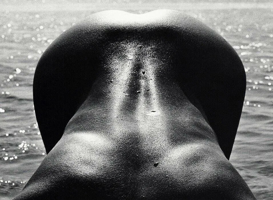 Lucien Clergue (French, 1934-2014) Print: Lucien Clergue (French, 1934-2014) Print. Nee De La Vague. Printed in 1968-1970, Paris, France. 9.50 x 6.50 inches. Heliogravure. Not hand-signed unless otherwise stated. Photomechanical Print. Lots