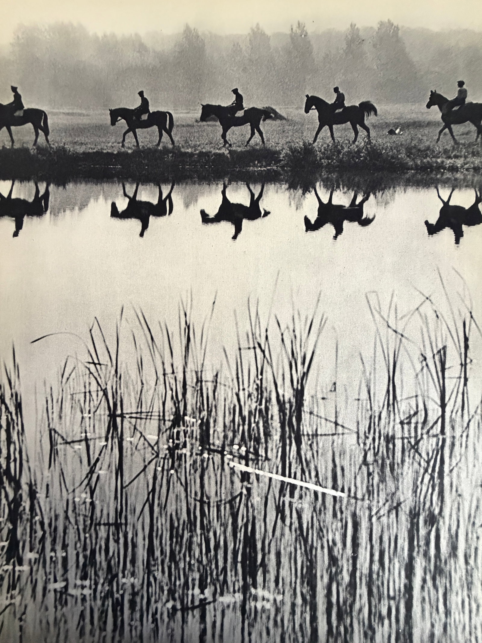 Hein Gorny (German, 1904-1967) Print: Hein Gorny (German, 1904-1967) Print. Berlin, Chevaux a l'entrainement a l'aube. 11.75 x 9.00 inches. Printed in 1939, France. Not hand-signed unless otherwise stated. Photomechanical Print. Lots that