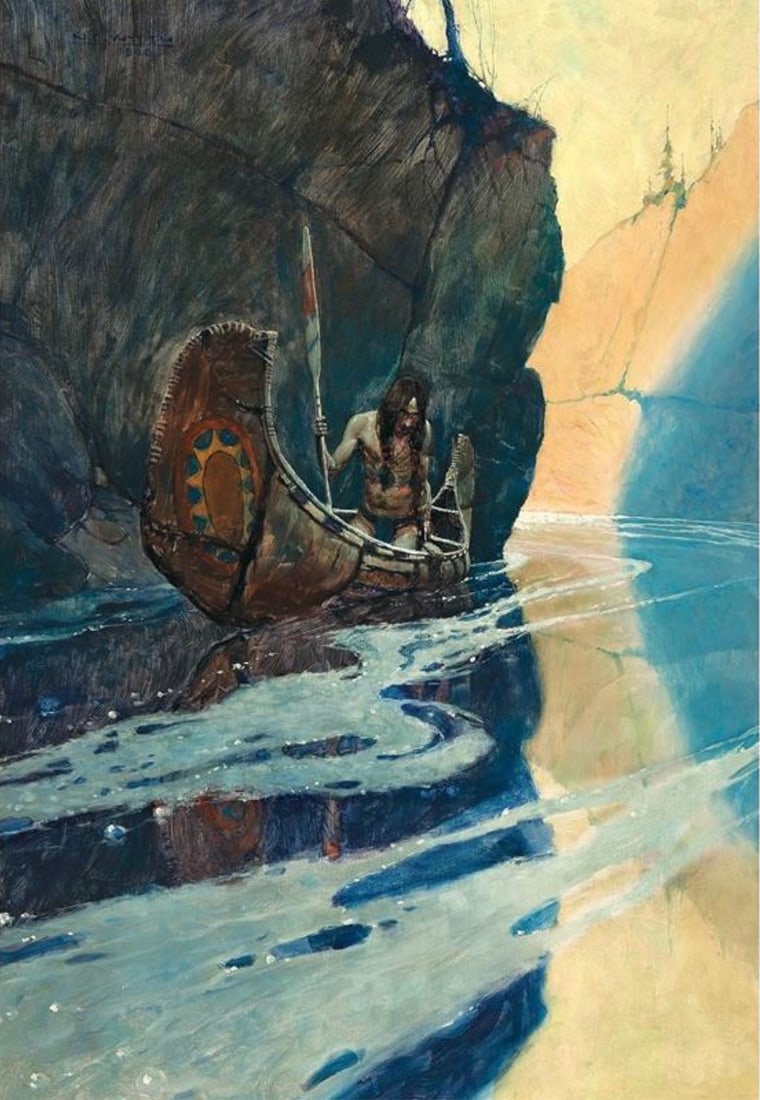 After N.C. Wyeth (American, 1882-1945) Print