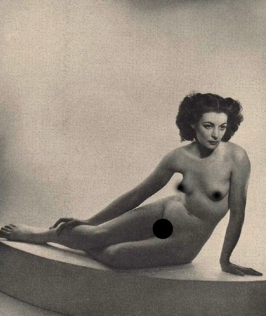 Walter Bird (British, 1906-1969) Print: Walter Bird (British, 1906-1969) Print. Nude. Printed in 1941, United Kingdom. 6.00 x 5.00 inches. Not hand-signed unless otherwise stated. Photomechanical Print. Lots that contain nudity have been