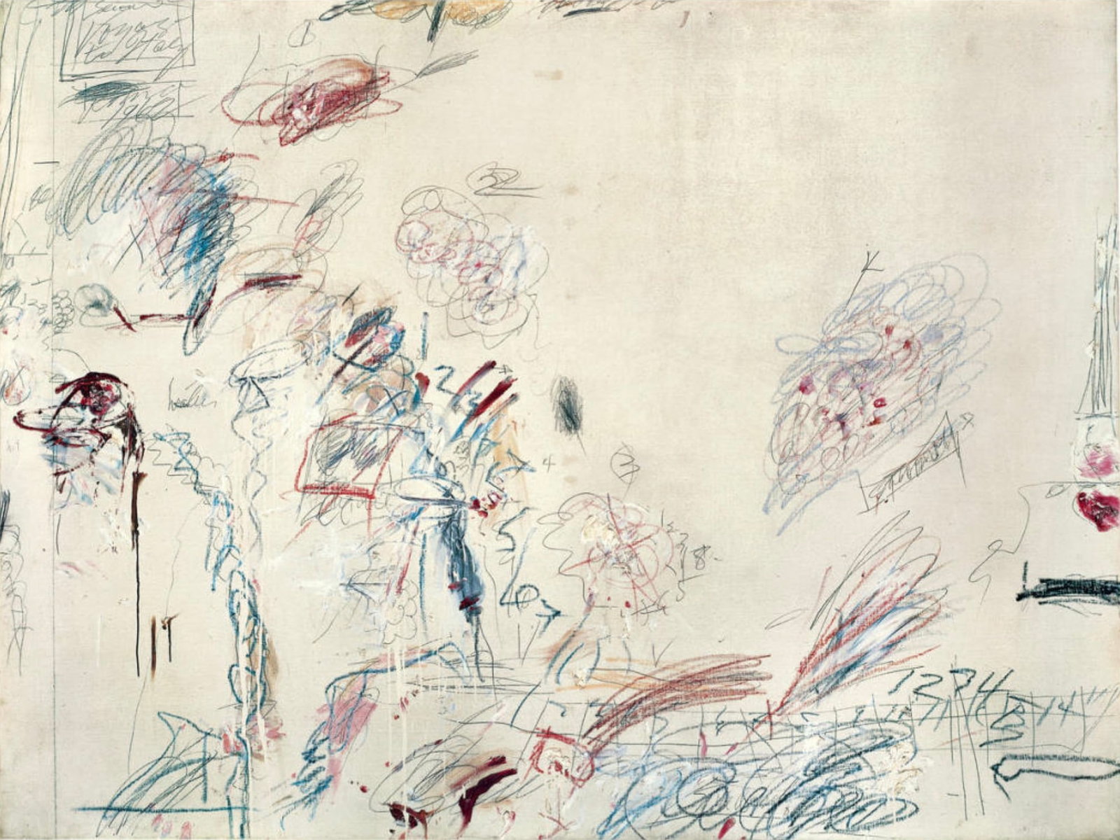 After Cy Twombly (American, 1928-2011) Print (1 of 3)