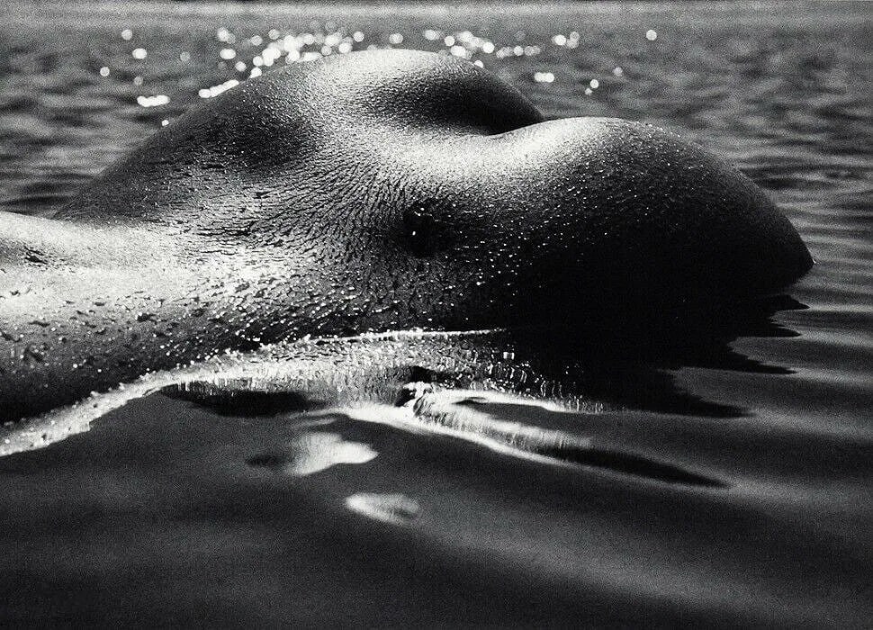 Lucien Clergue (French, 1934-2014) Print: Lucien Clergue (French, 1934-2014) Print. Nee De La Vague. Printed in 1968-1970, Paris, France. 9.50 x 6.50 inches. Heliogravure. Not hand-signed unless otherwise stated. Photomechanical Print. Lots t