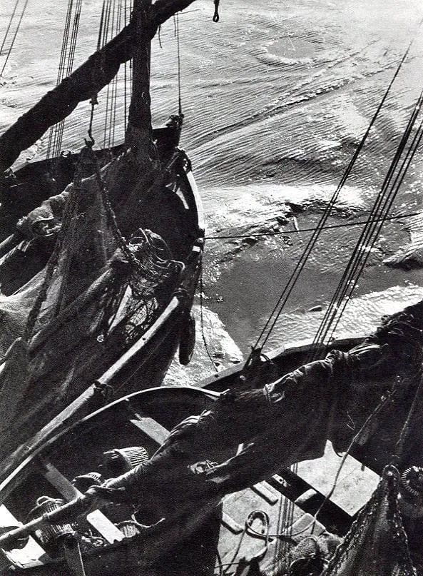 Roger Schall (French, 1904-1995) Print: Roger Schall (French, 1904-1995) Print. Boats. Printed in 1934, United Kingdom. 6.00 x 8.00 inches. Not hand-signed unless otherwise stated. Photomechanical Print. Lots that contain nudity have been p