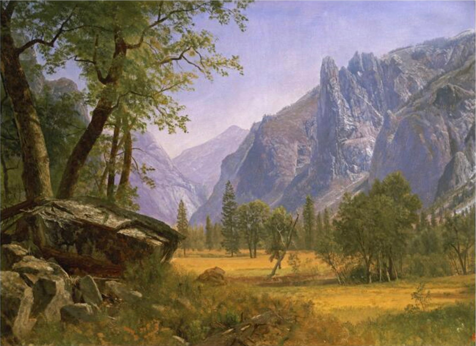 After Albert Bierstadt (German-American, 1830-1902) Print (1 of 3)
