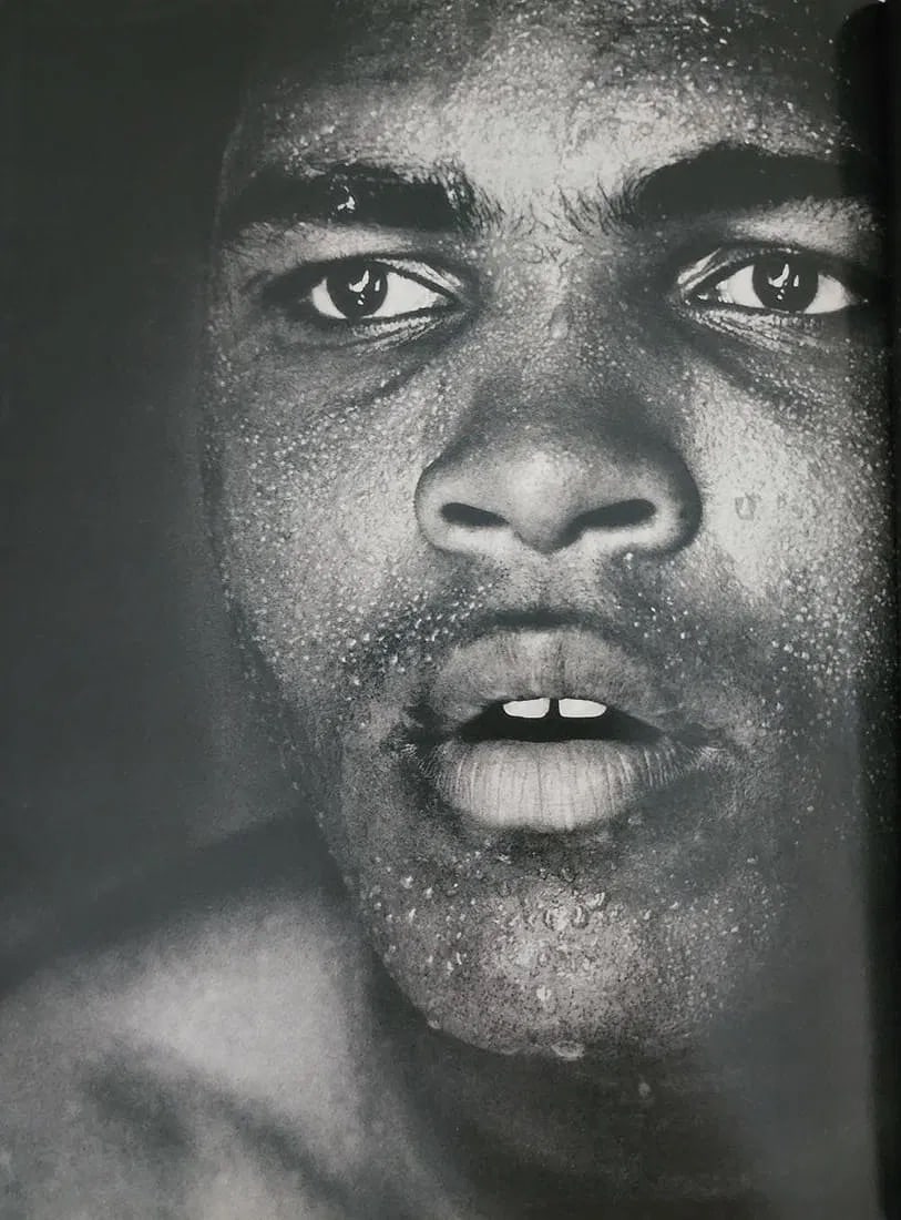 Gordon Parks (American, 1912-2006) Print: Gordon Parks (American, 1912-2006) Print. Muhammad Ali, "1966". Printed in 2019, Steid. Duotone. 6.00 x 8.00 inches. Not hand-signed unless otherwise stated. Photomechanical Print. Lots that contain