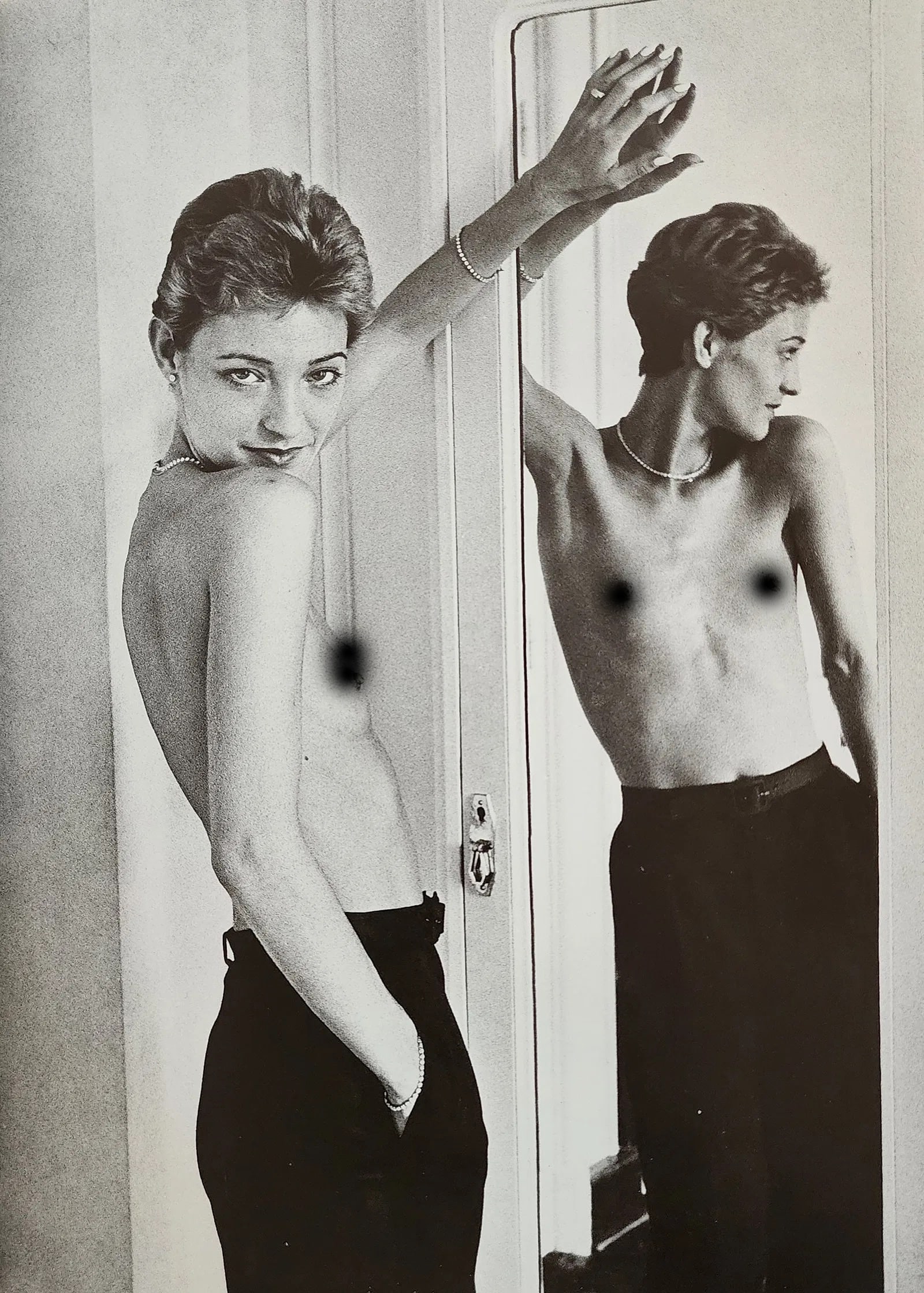 Helmut Newton (German-Australian, 1920â€“2004) Print: Helmut Newton (German-Australian, 1920â€“2004) Print. Erotic. Printed in 1976, Italy. 10.00 x 7.00 inches. Photogravure/Heliogravure. Not hand-signed unless otherwise stated. Photomec