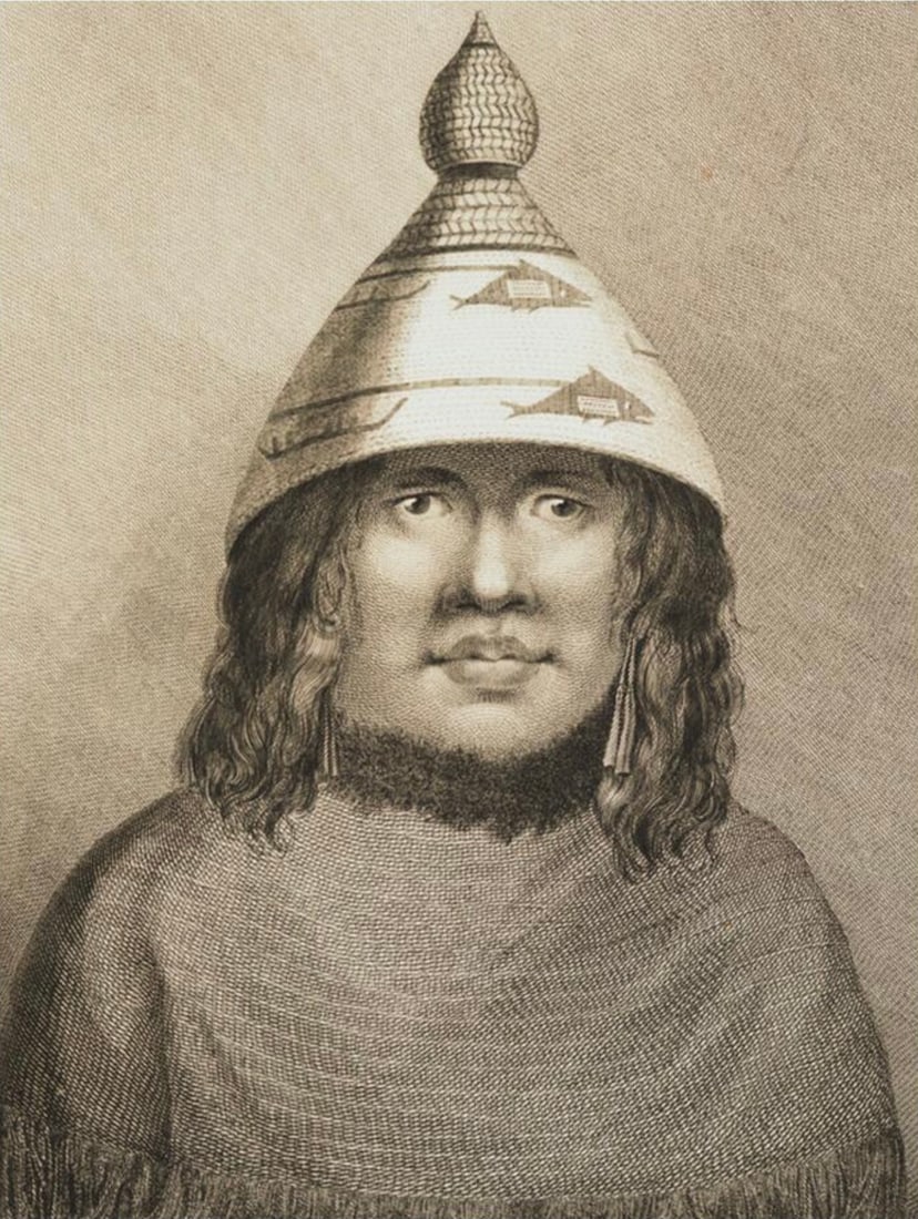 John Webber (British, 1751-1793) Print: John Webber (British, 1751-1793) Print. Woman of Nootka Sound, "1784". 18.75 x 25.50 inches. Not hand-signed unless otherwise stated. Photomechanical Print. Lots that contain nudity have been